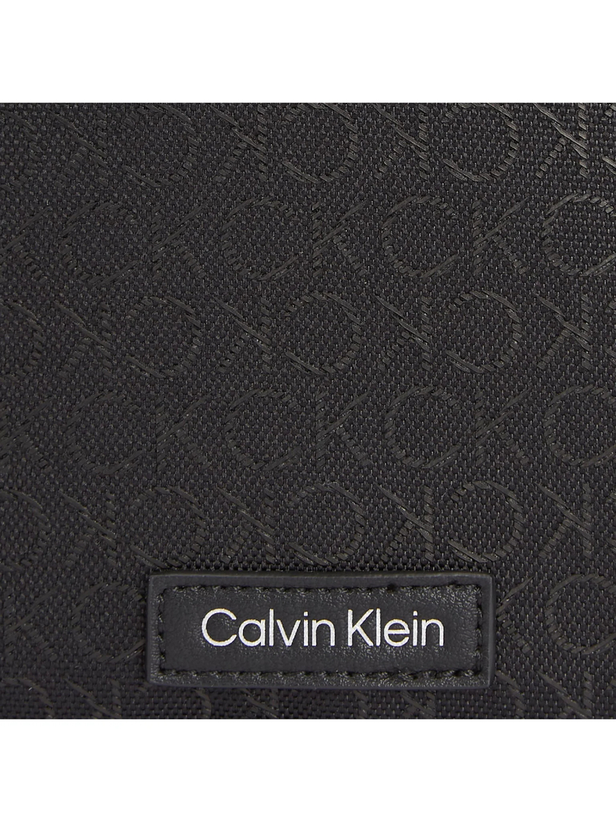 detail Calvin Klein pánska čierna taška cez rameno