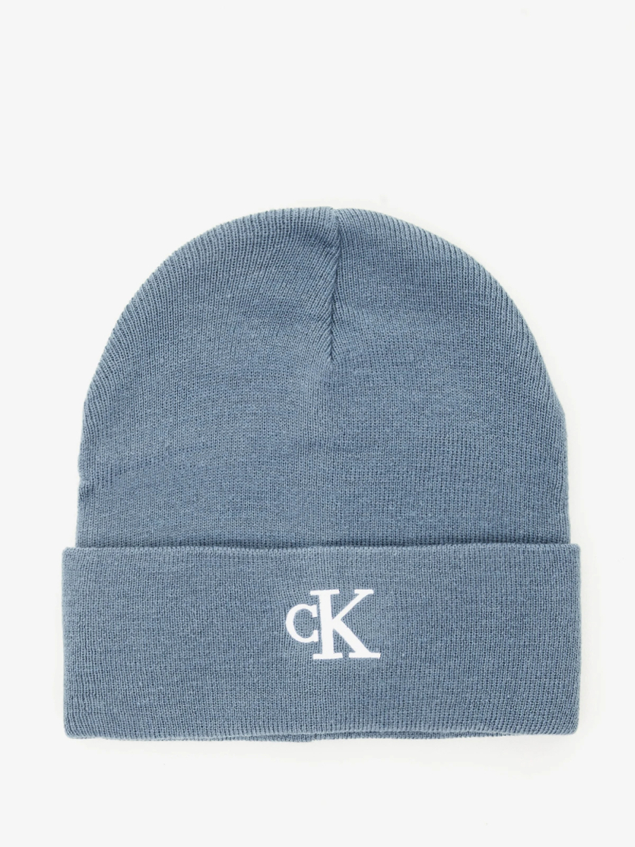 detail Calvin Klein pánska modrá čiapka