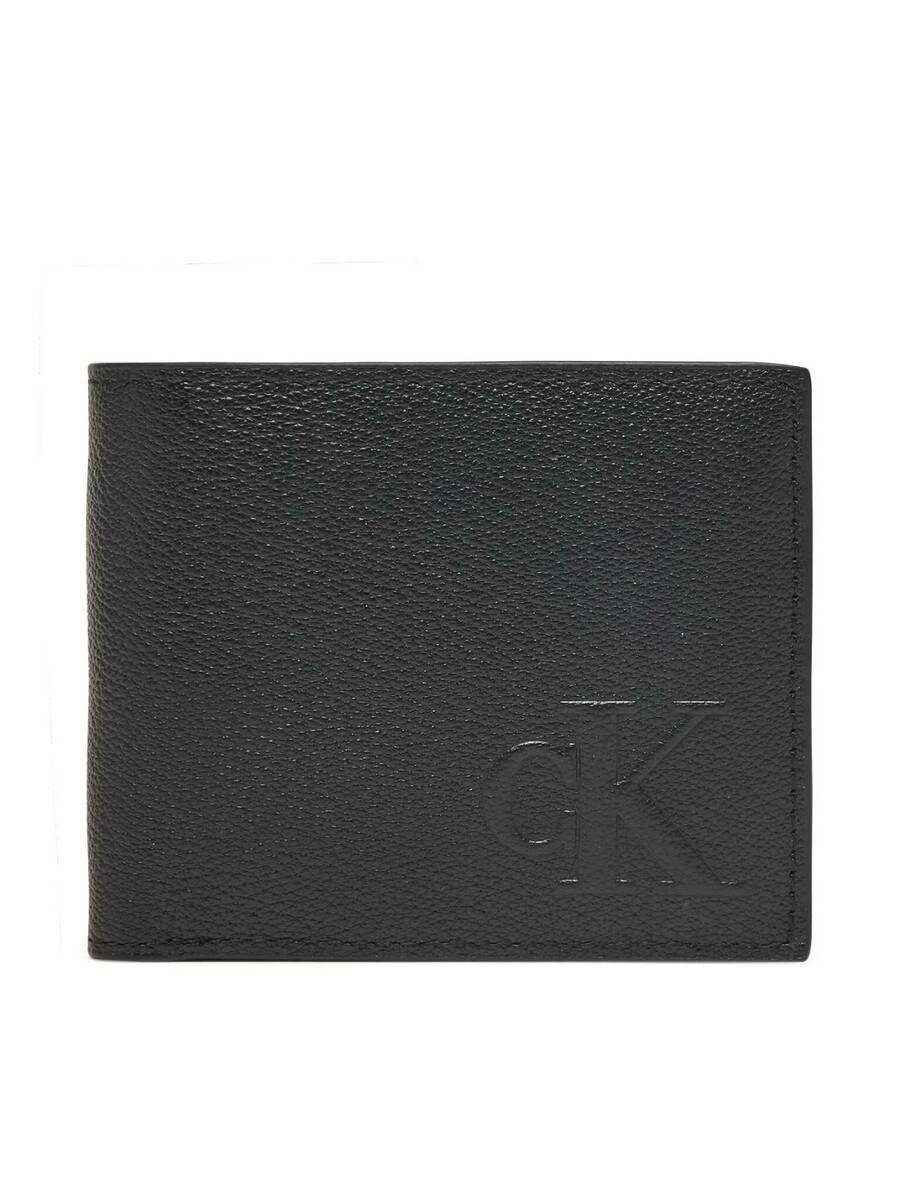 detail Calvin Klein pánska čierna peňaženka
