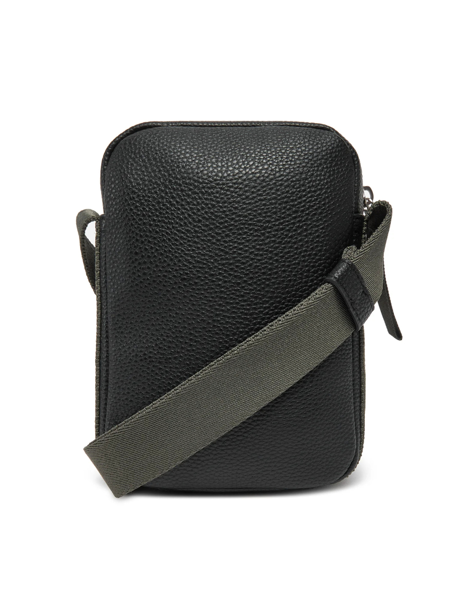 detail Calvin Klein pánska čierna taška cez rameno