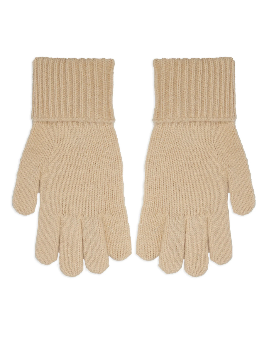 detail Pepe Jeans dámske béžové rukavice