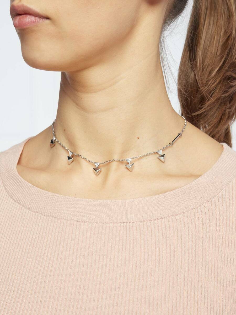 detail Guess dámsky strieborný náhrdelník