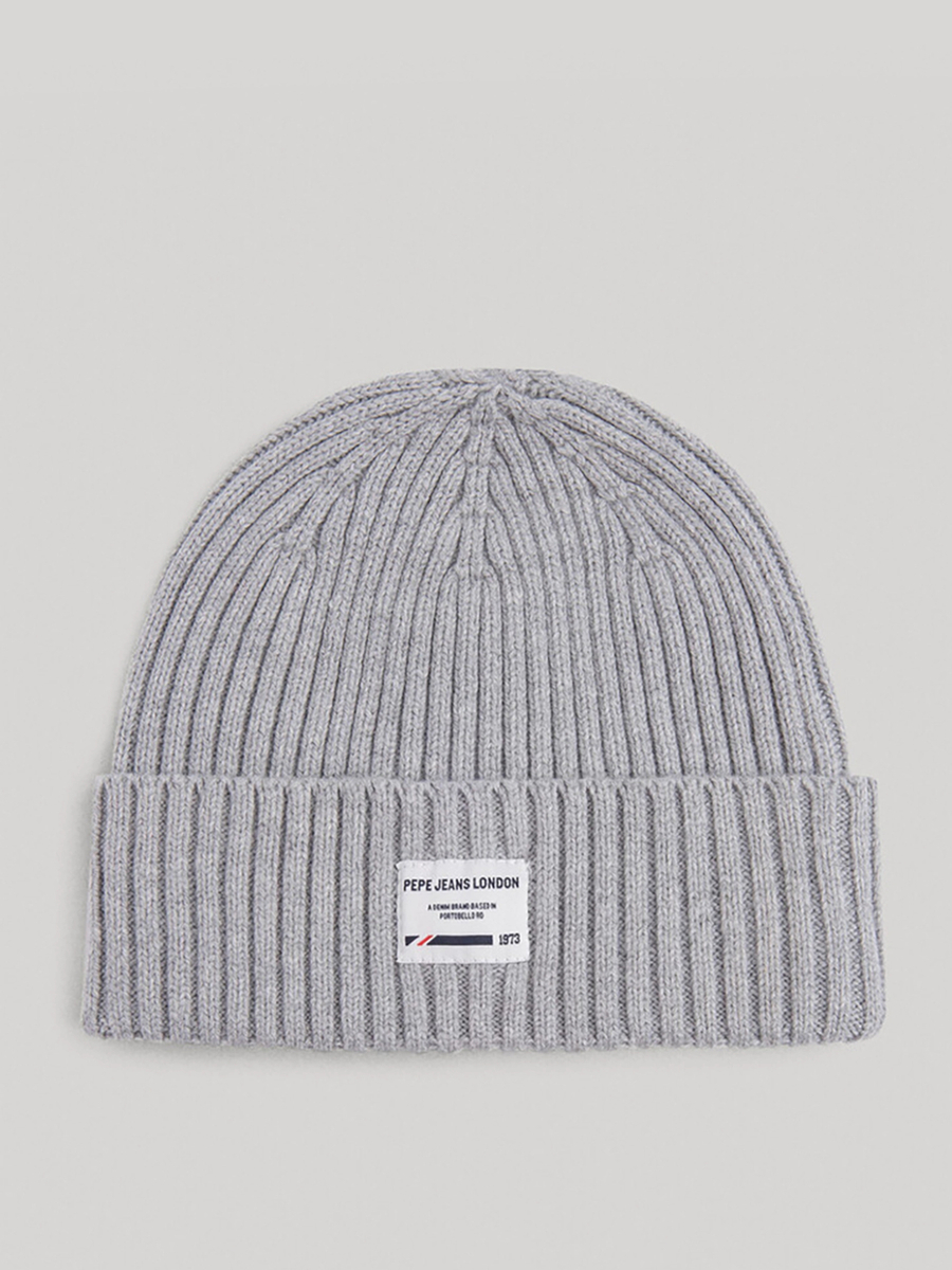 detail Pepe Jeans pánska šedá čiapka