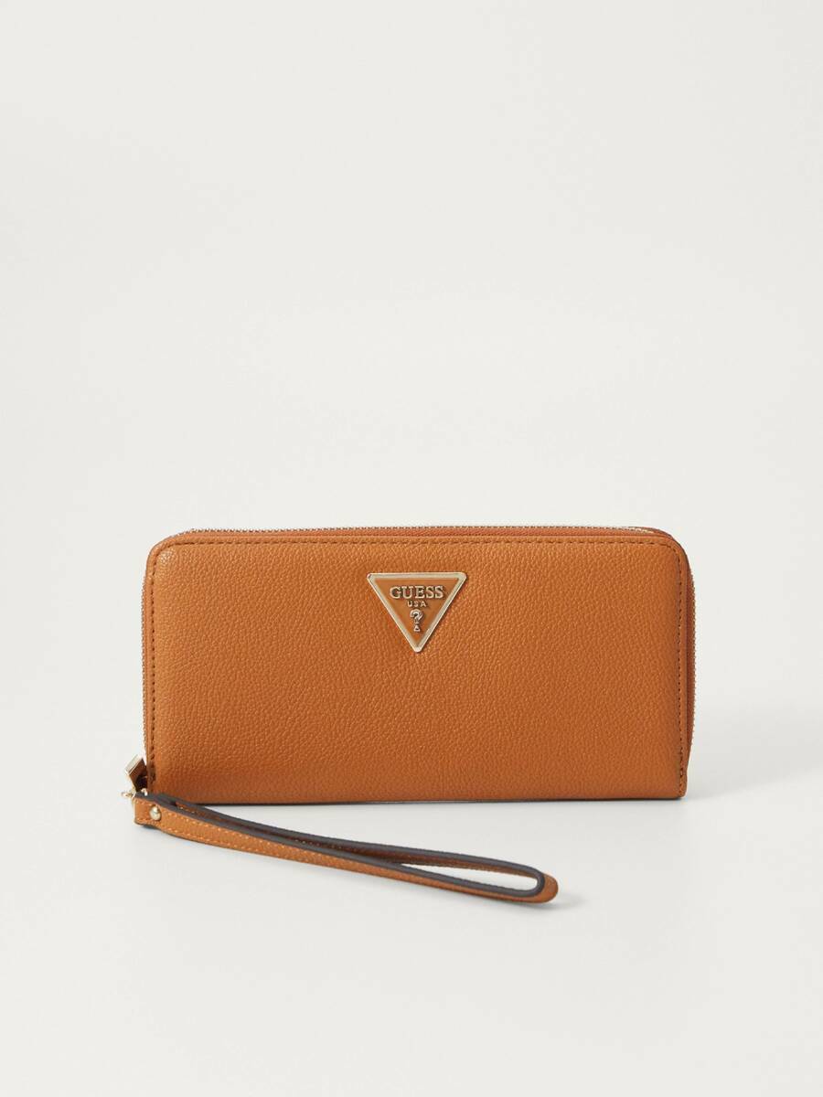 detail Guess dámska oranžová peňaženka