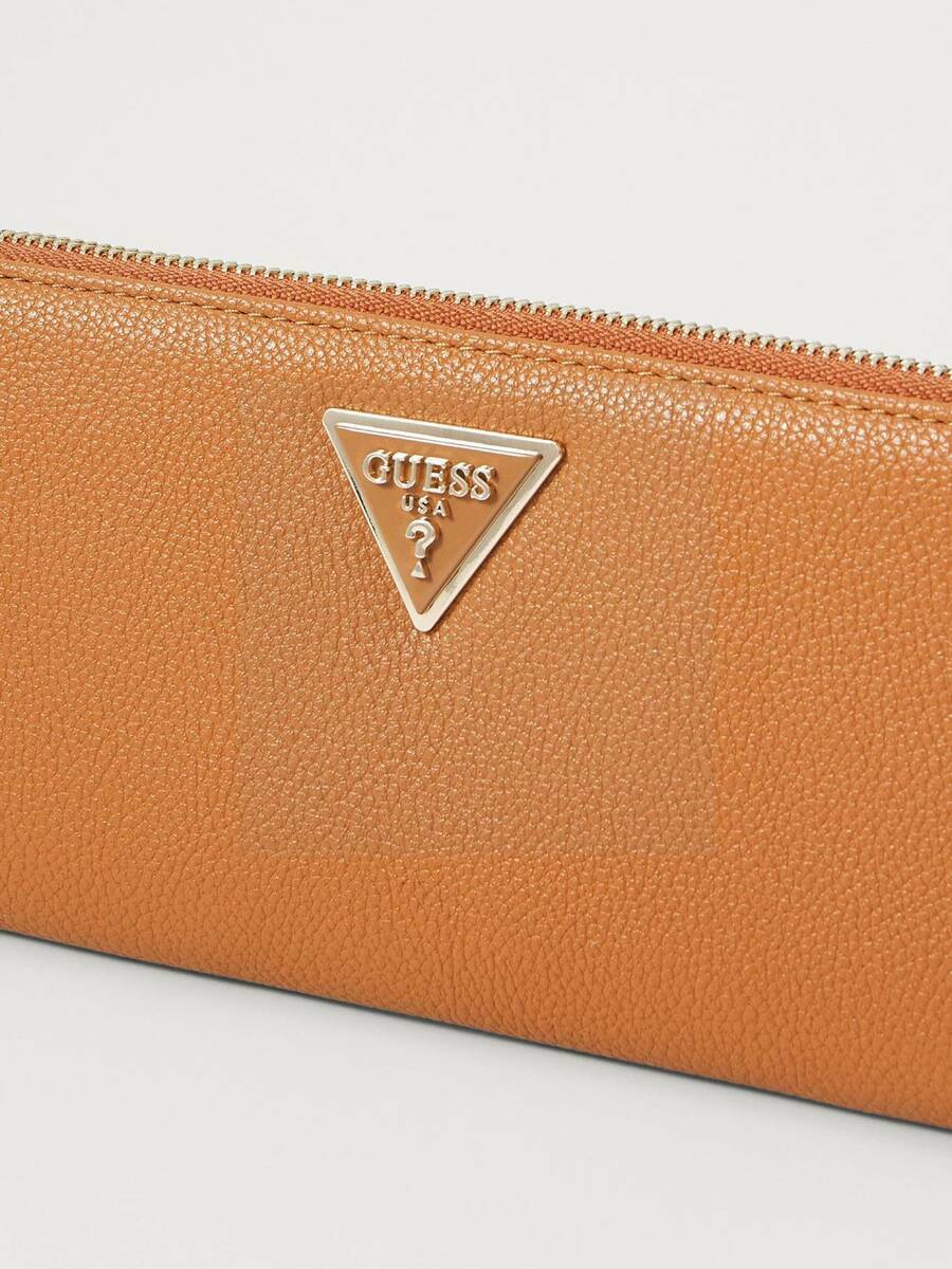 detail Guess dámska oranžová peňaženka