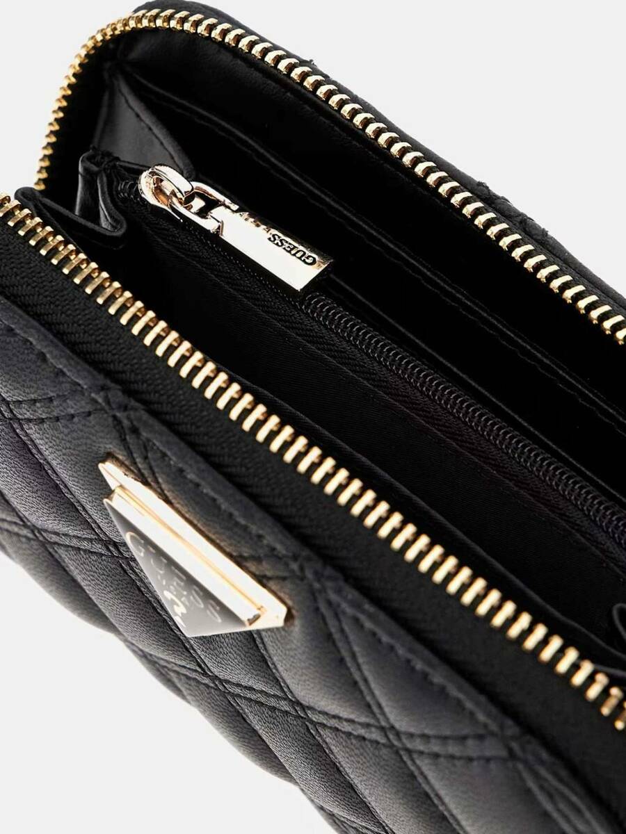 detail Guess dámska čierna peňaženka