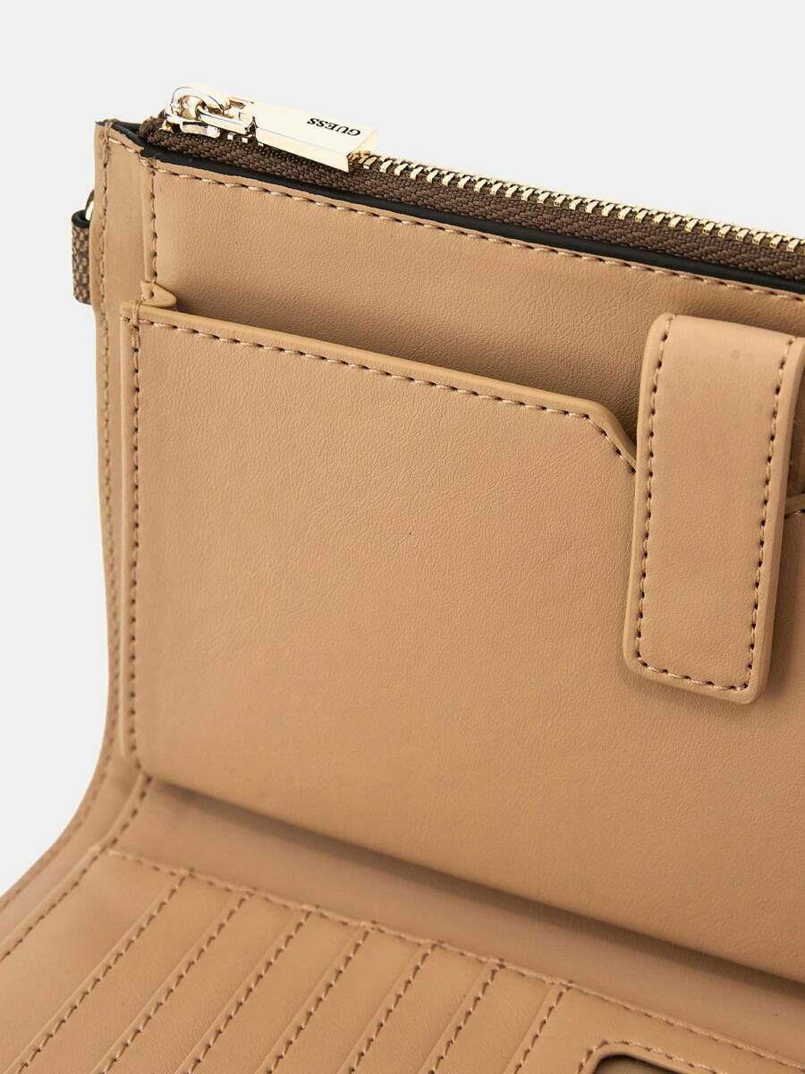 detail Guess dámska béžová peňaženka