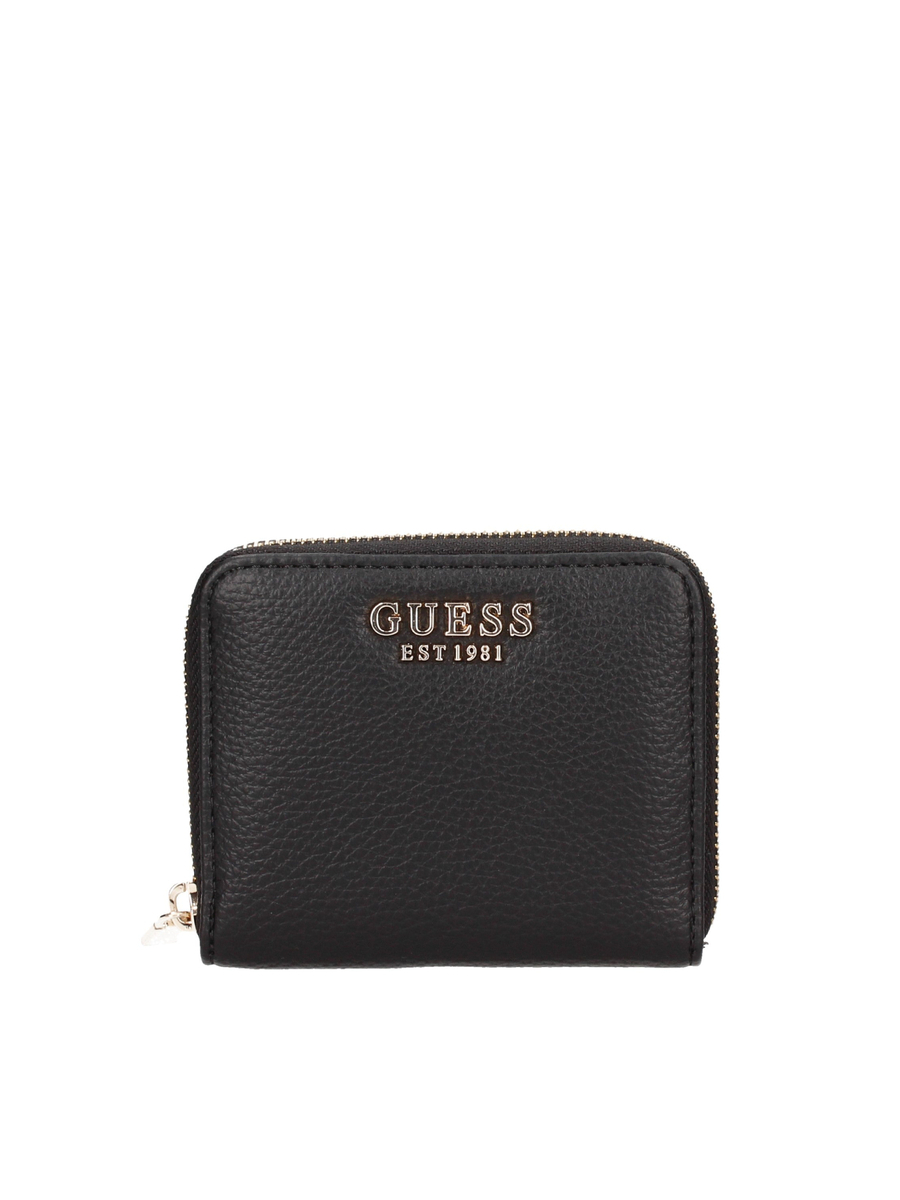detail Guess dámska čierna peňaženka 
