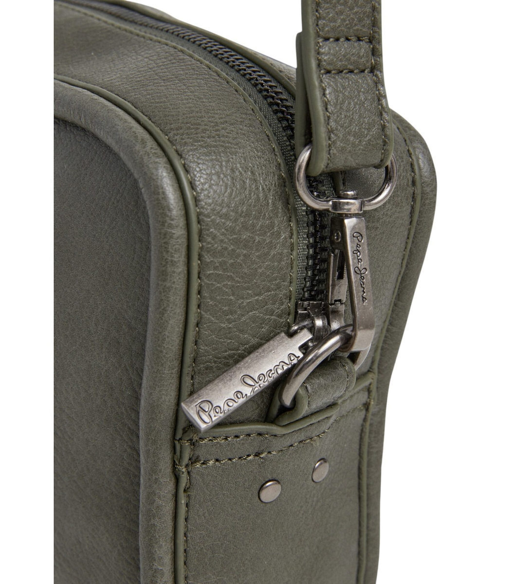 detail Pepe Jeans dámska khaki kabelka