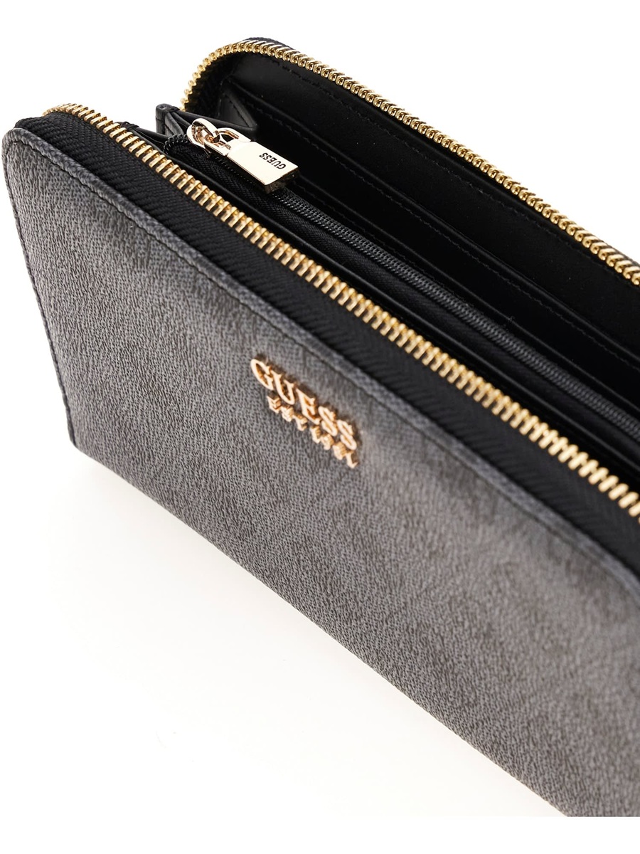 detail Guess dámska šedá peňaženka