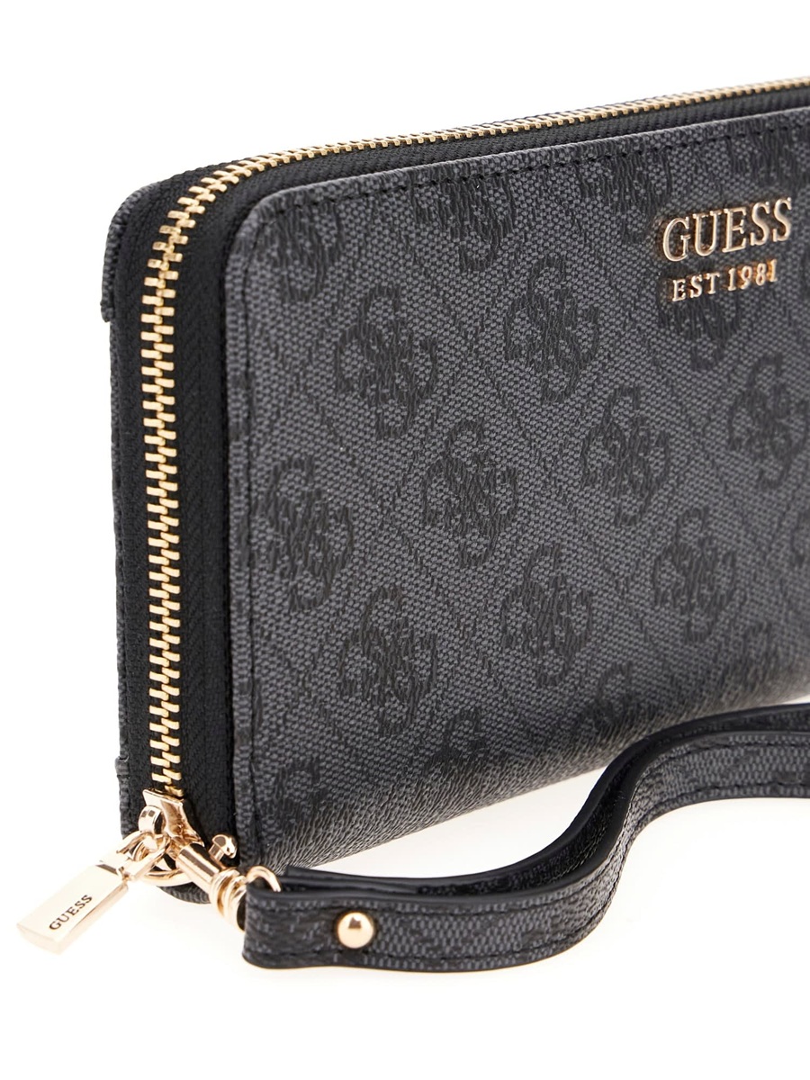 detail Guess dámska šedá peňaženka