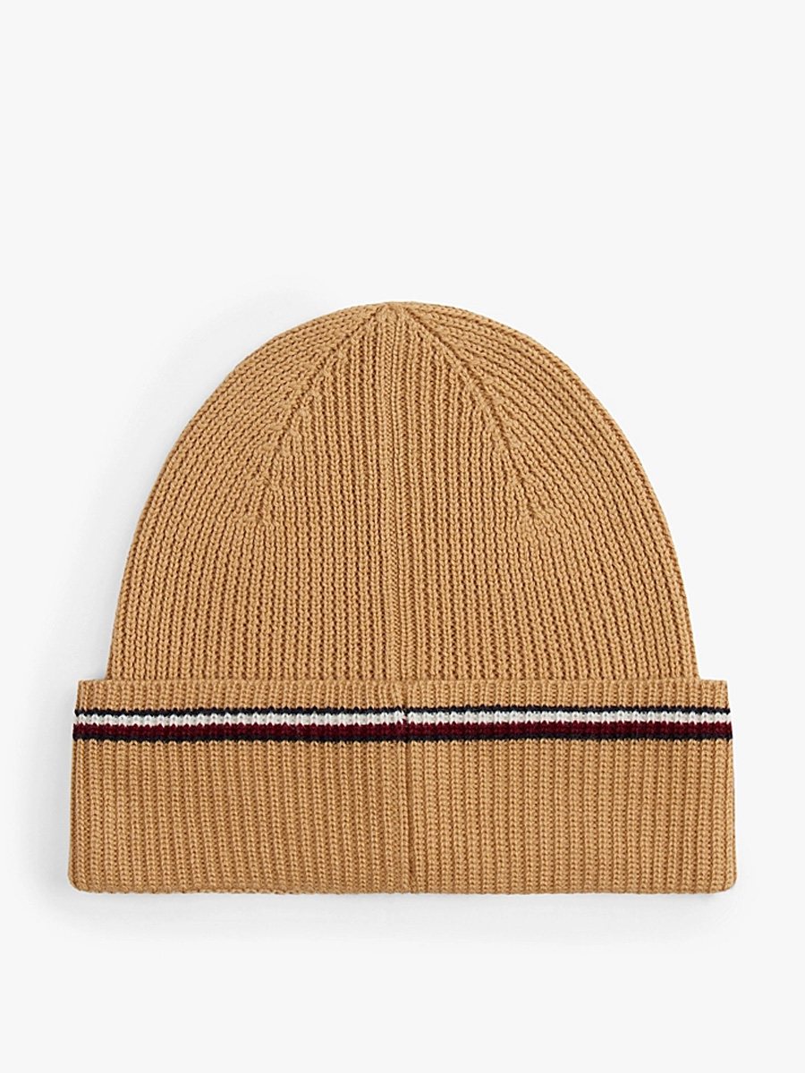 detail Tommy Hilfiger pánska béžová čiapka