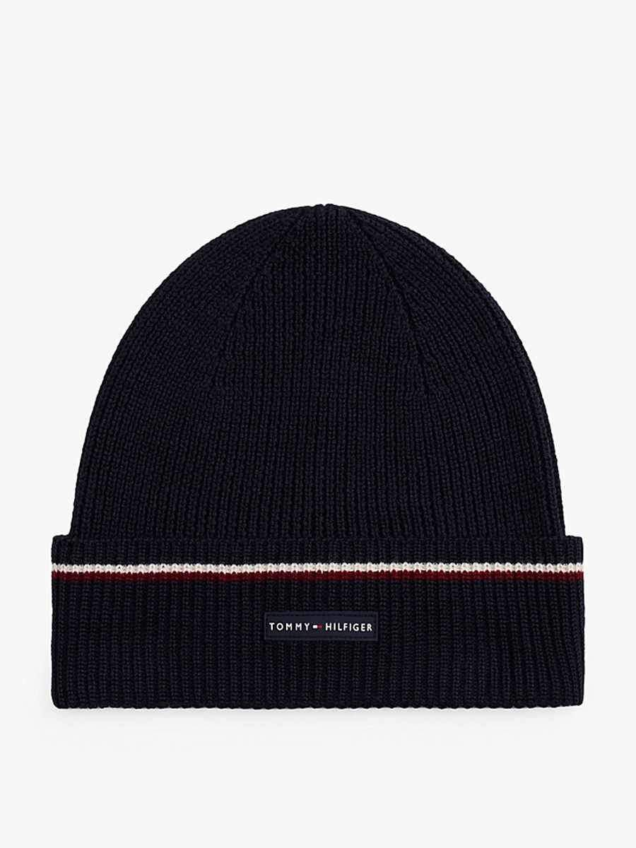 detail   Tommy Hilfiger pánska tmavo modrá čiapka