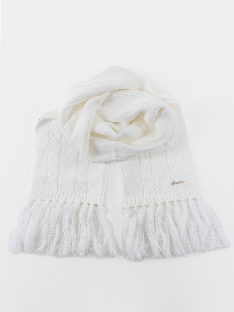 detail Guess dámsky biely šál