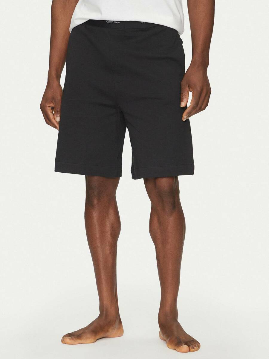 detail Calvin Klein pánske čierne šortky