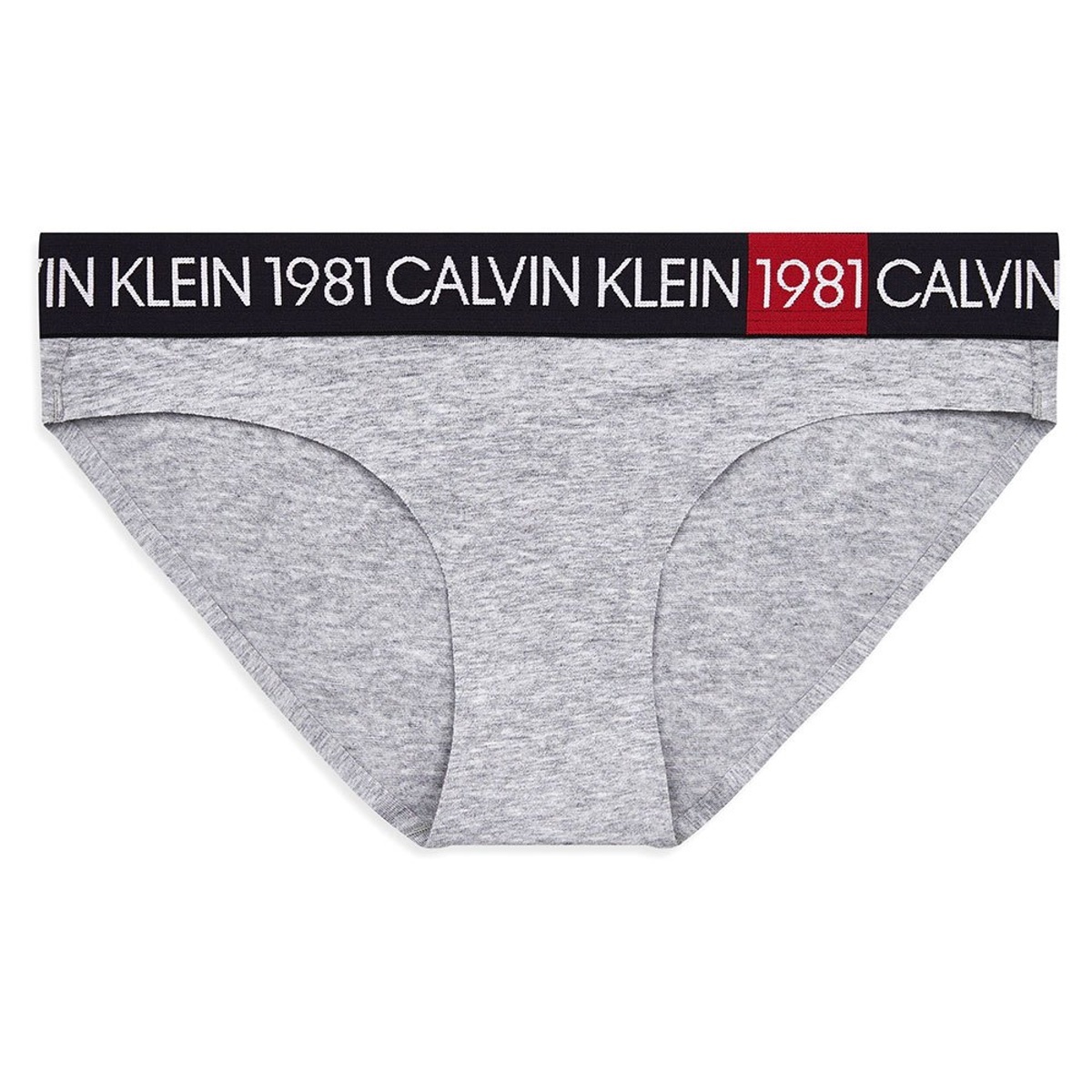 detail Calvin Klein šedé dámske nohavičky