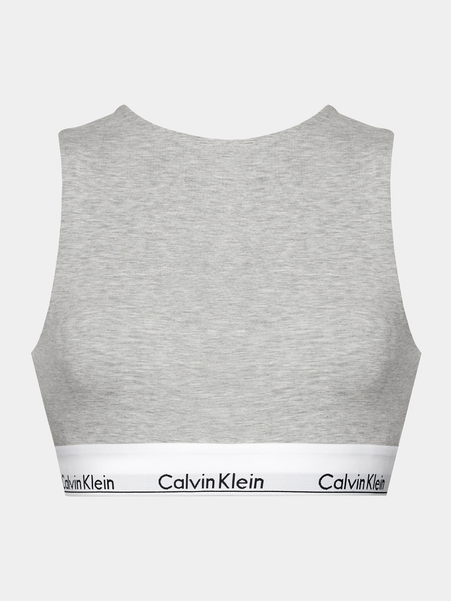 detail Calvin Klein dámska šedá podprsenka