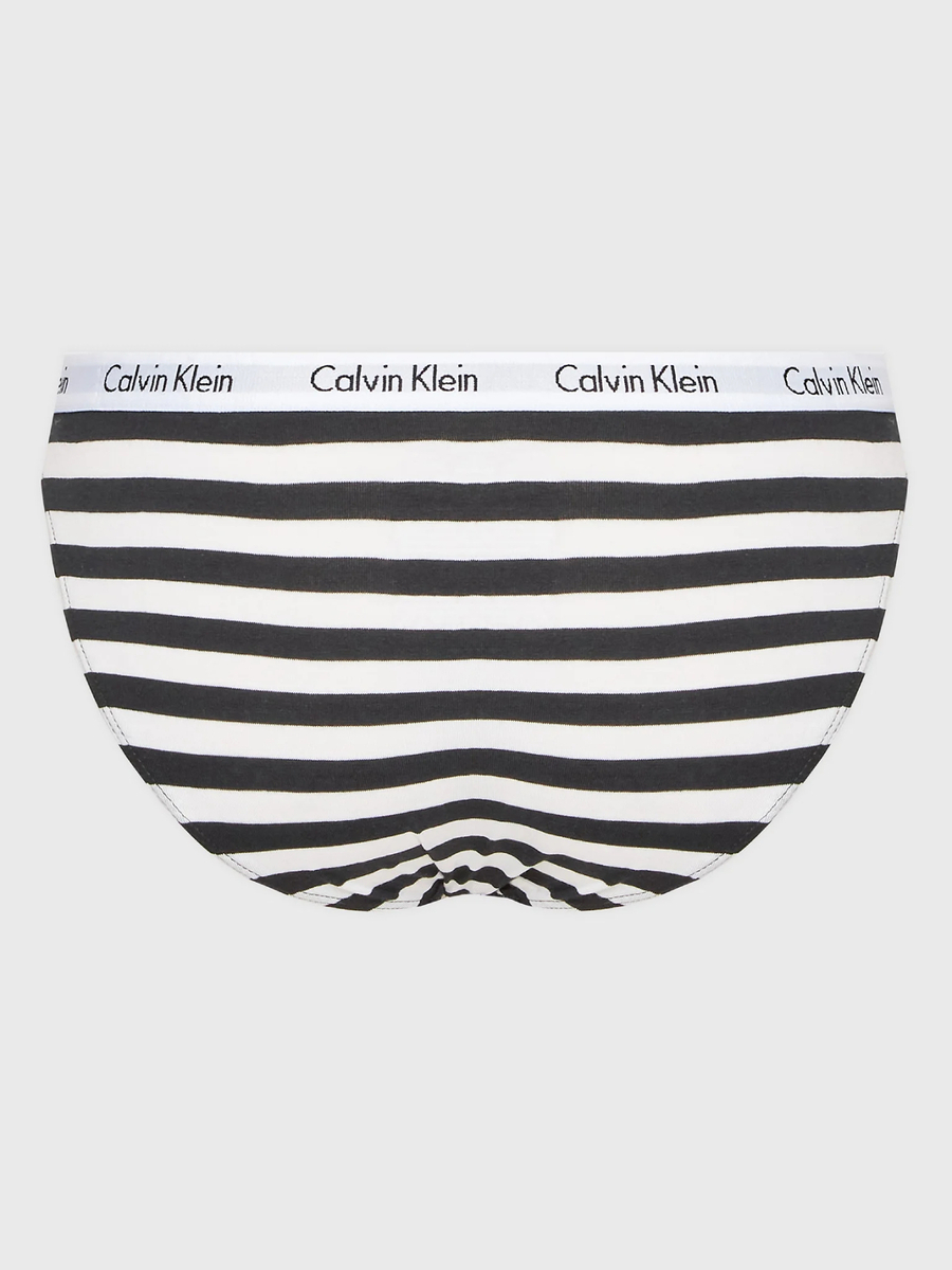 detail Calvin Klein dámske čiernobiele nohavičky
