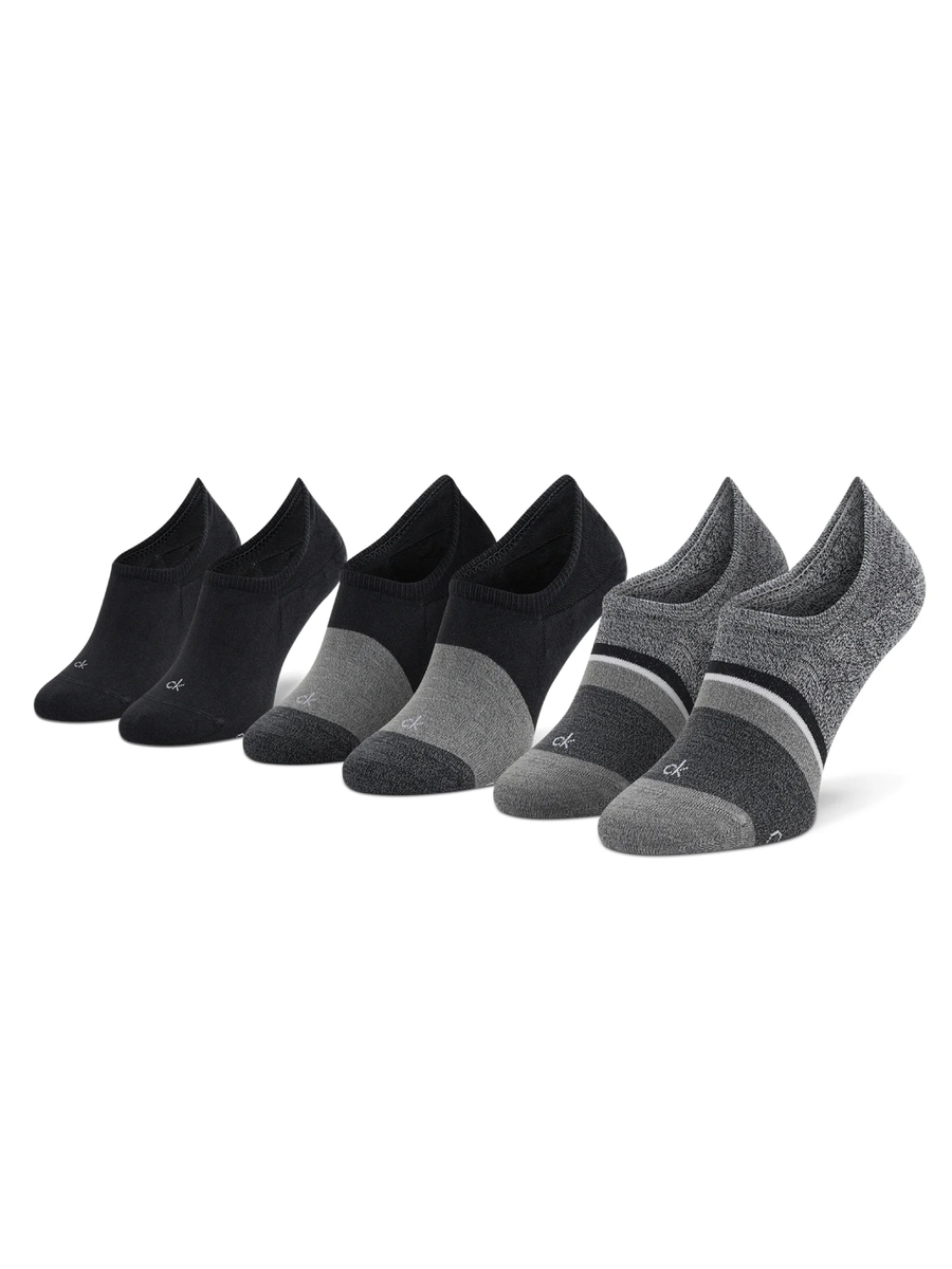 detail Calvin Klein pánske ponožky 3 packv