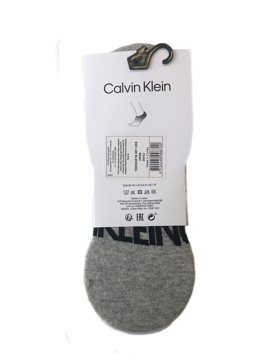 detail Calvin Klein pánske ponožky 2pack