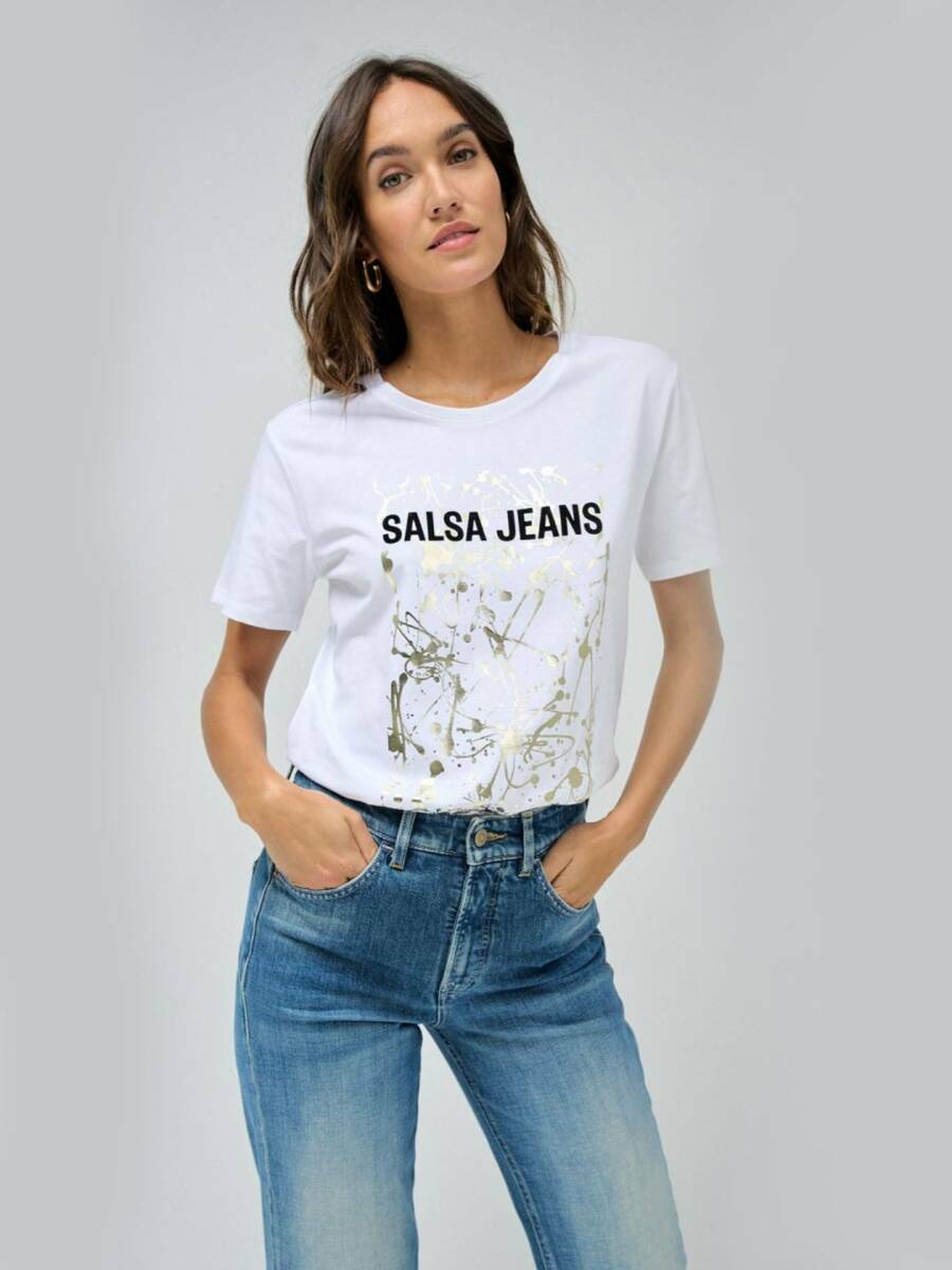 detail Dámske tričko Salsa jeans