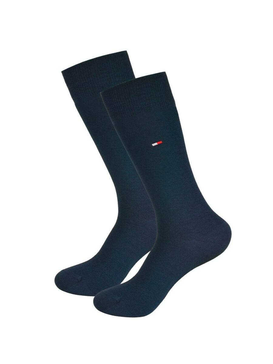 detail Tommy Hilfiger pánske modré ponožky 4 pack