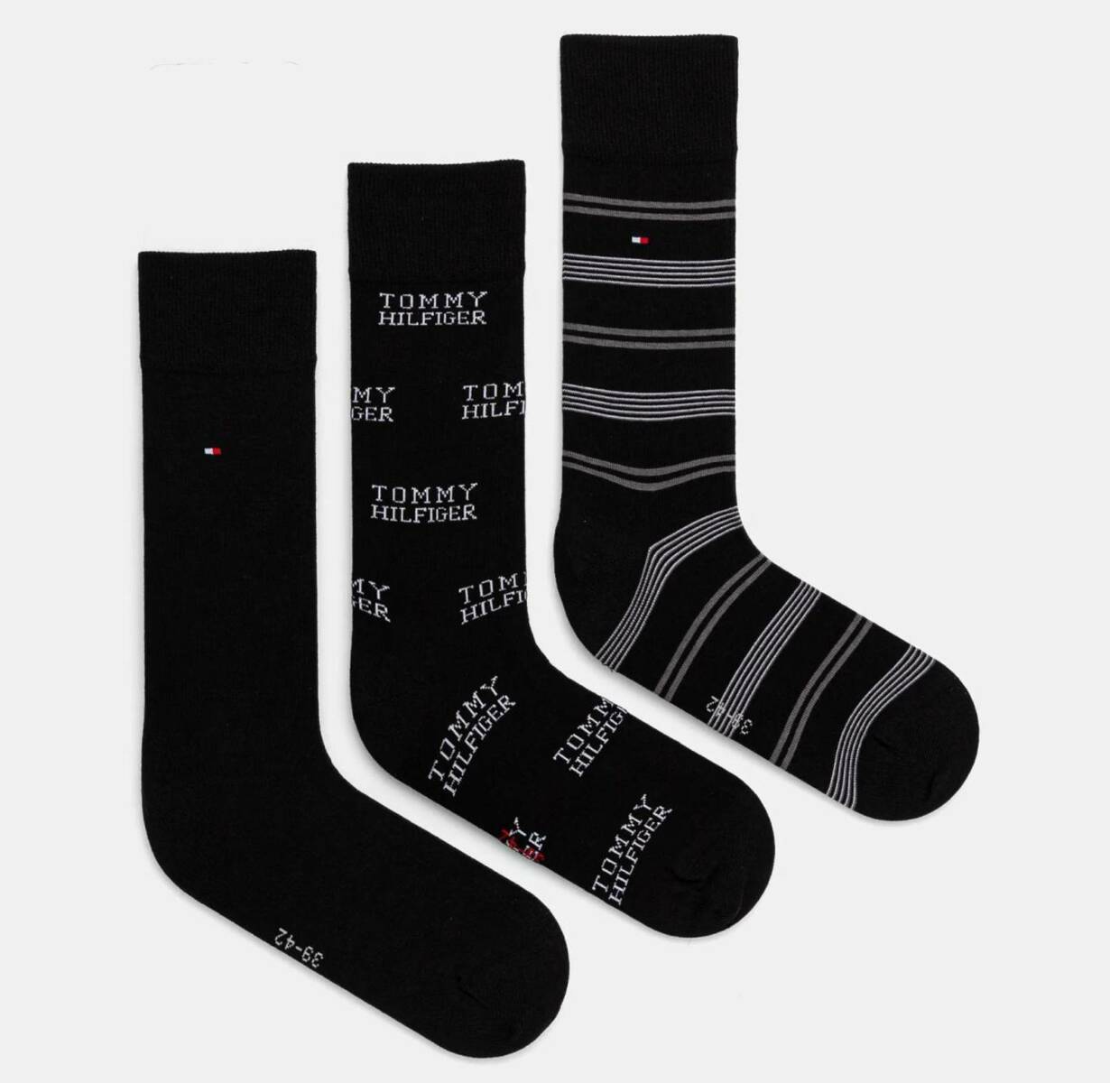 detail Tommy Hilfiger pánske ponožky 3 pack