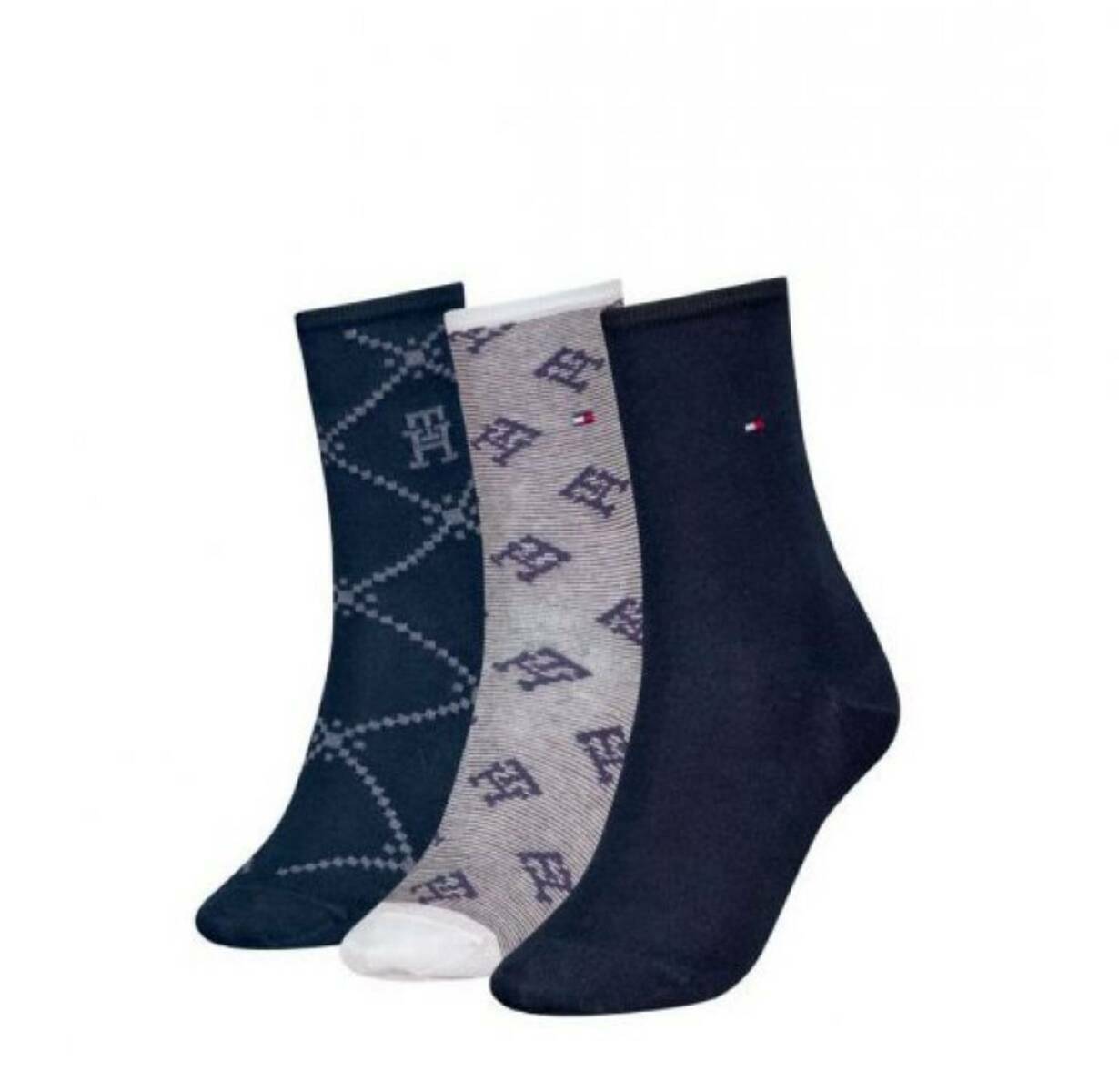 detail Tommy Hilfiger dámske ponožky 3 pack
