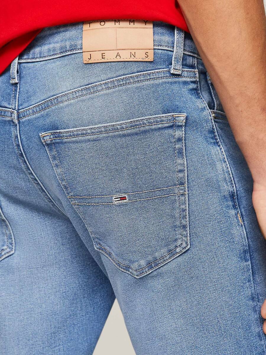 detail Tommy Jeans pánske jeany Scanton
