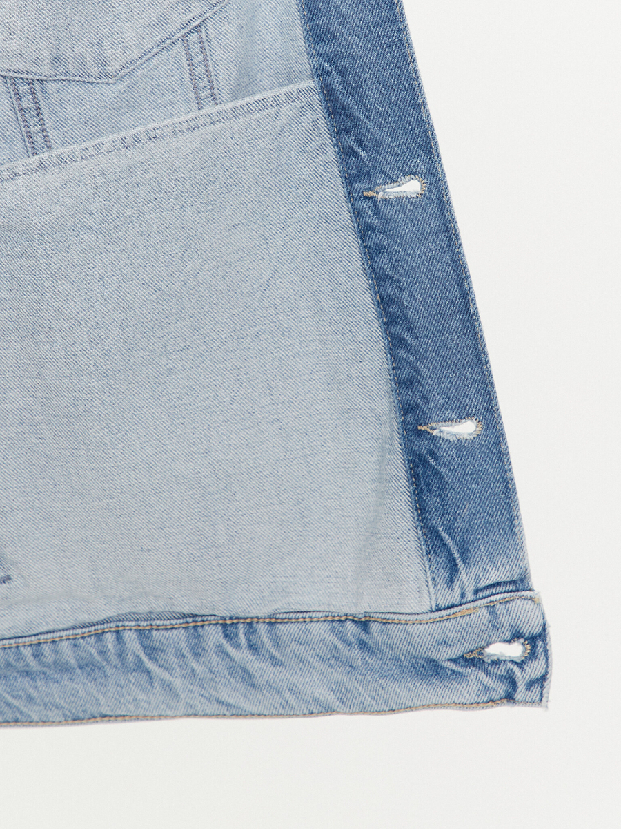 detail Tommy Jeans pánska džínsová bunda Ryan
