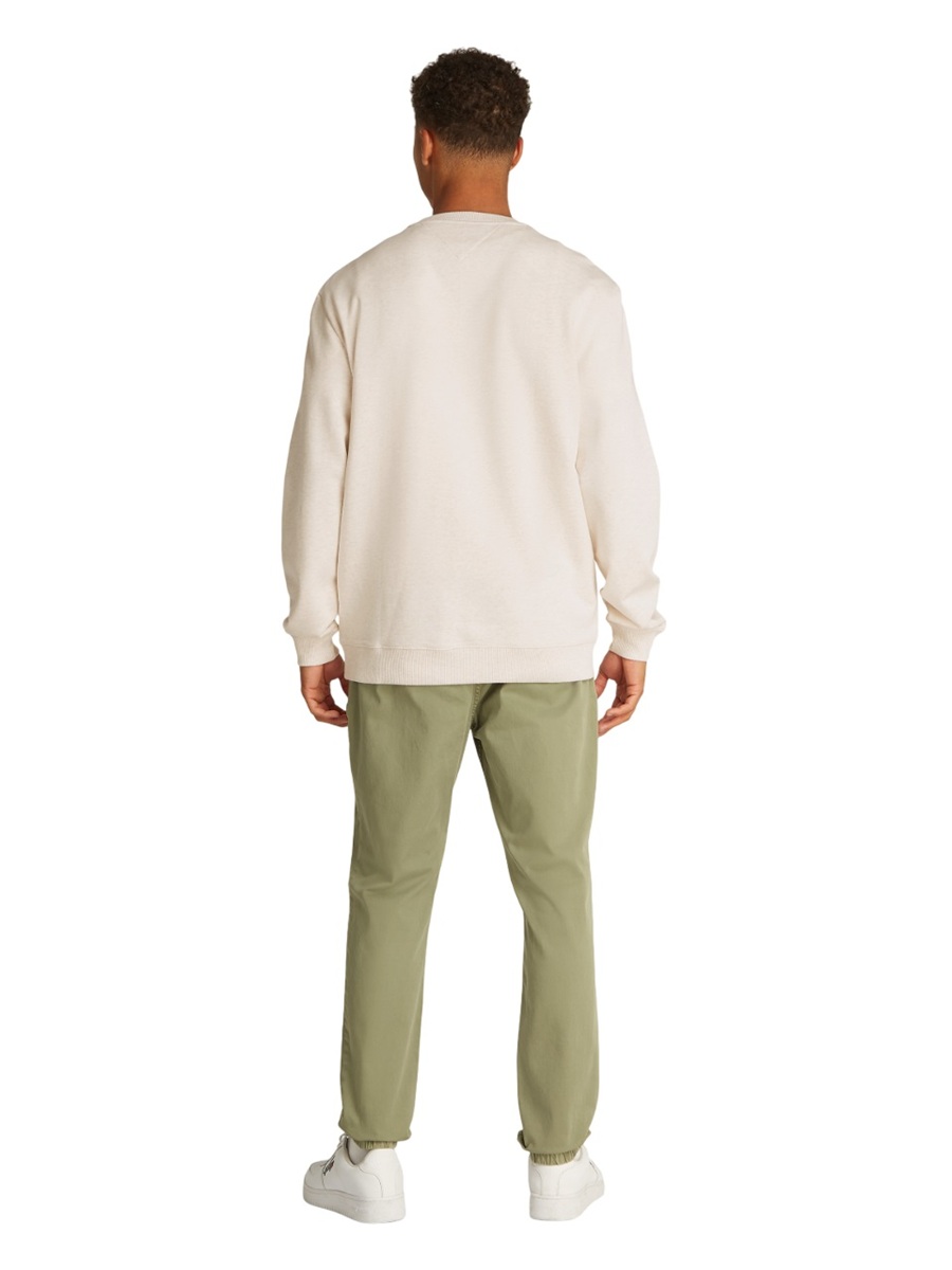 detail   Tommy Jeans pánska béžová mikina