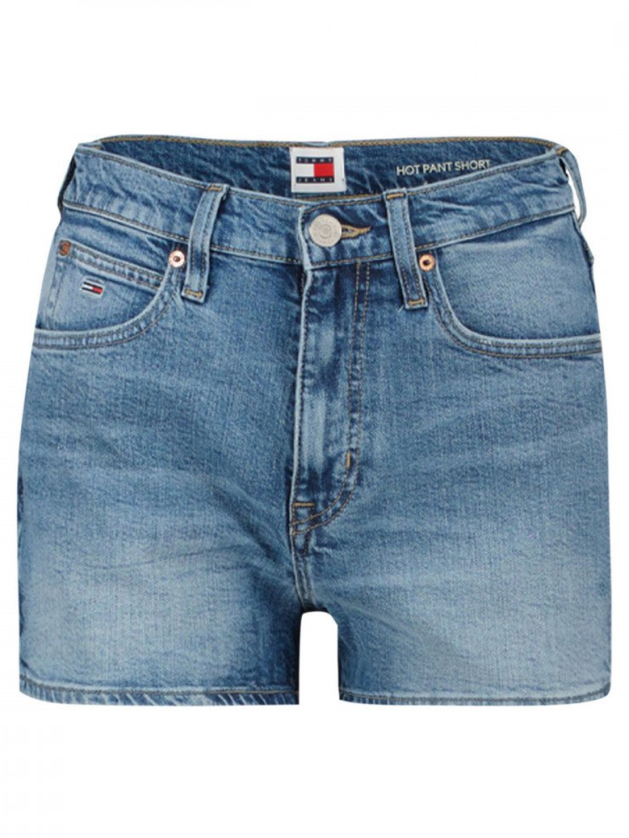 detail Tommy Jeans dámske džínsové šortky