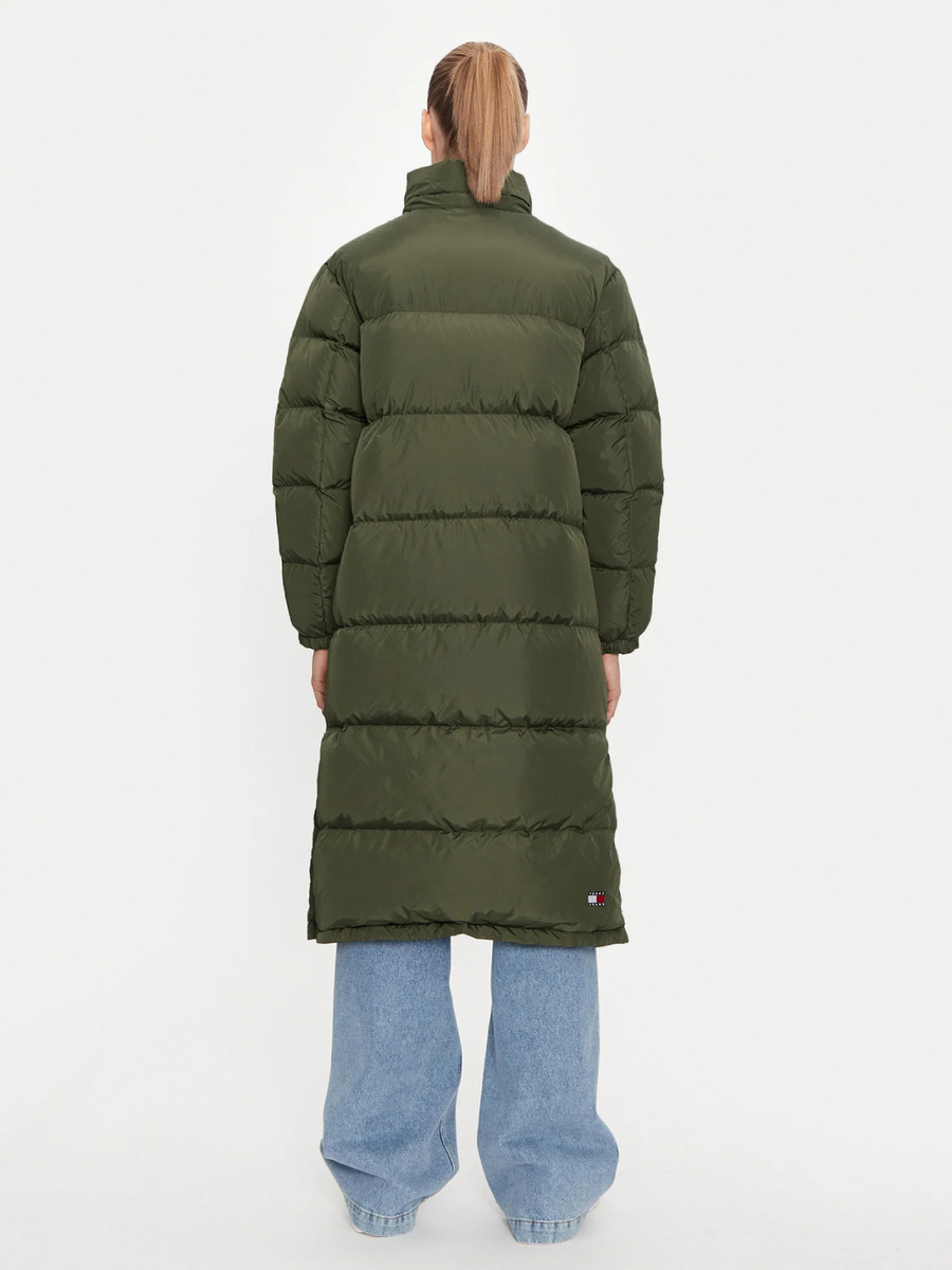 detail Tommy Jeans dámska khaki bunda