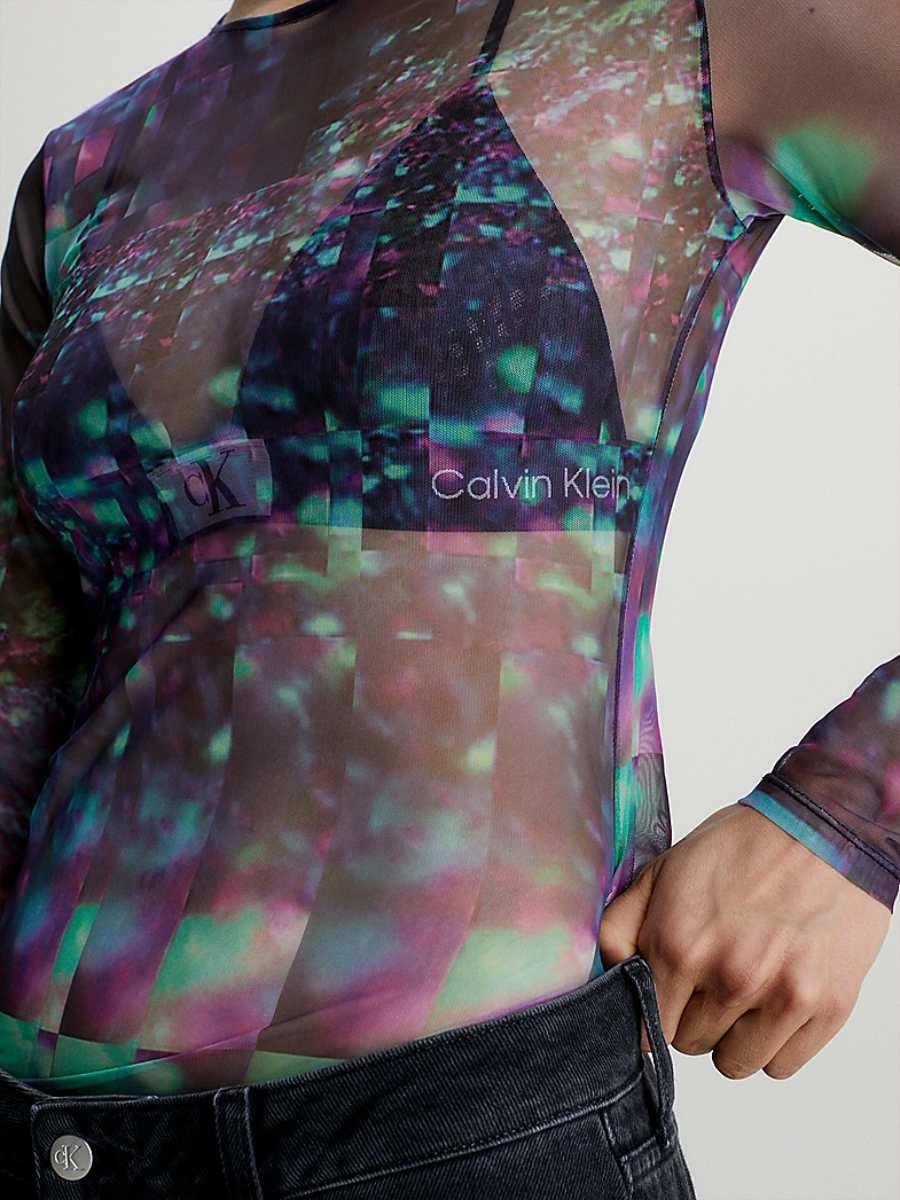 detail Calvin Klein dámský top