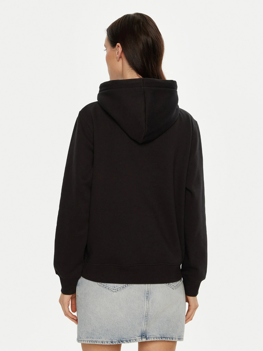 detail Calvin Klein dámska čierna mikina