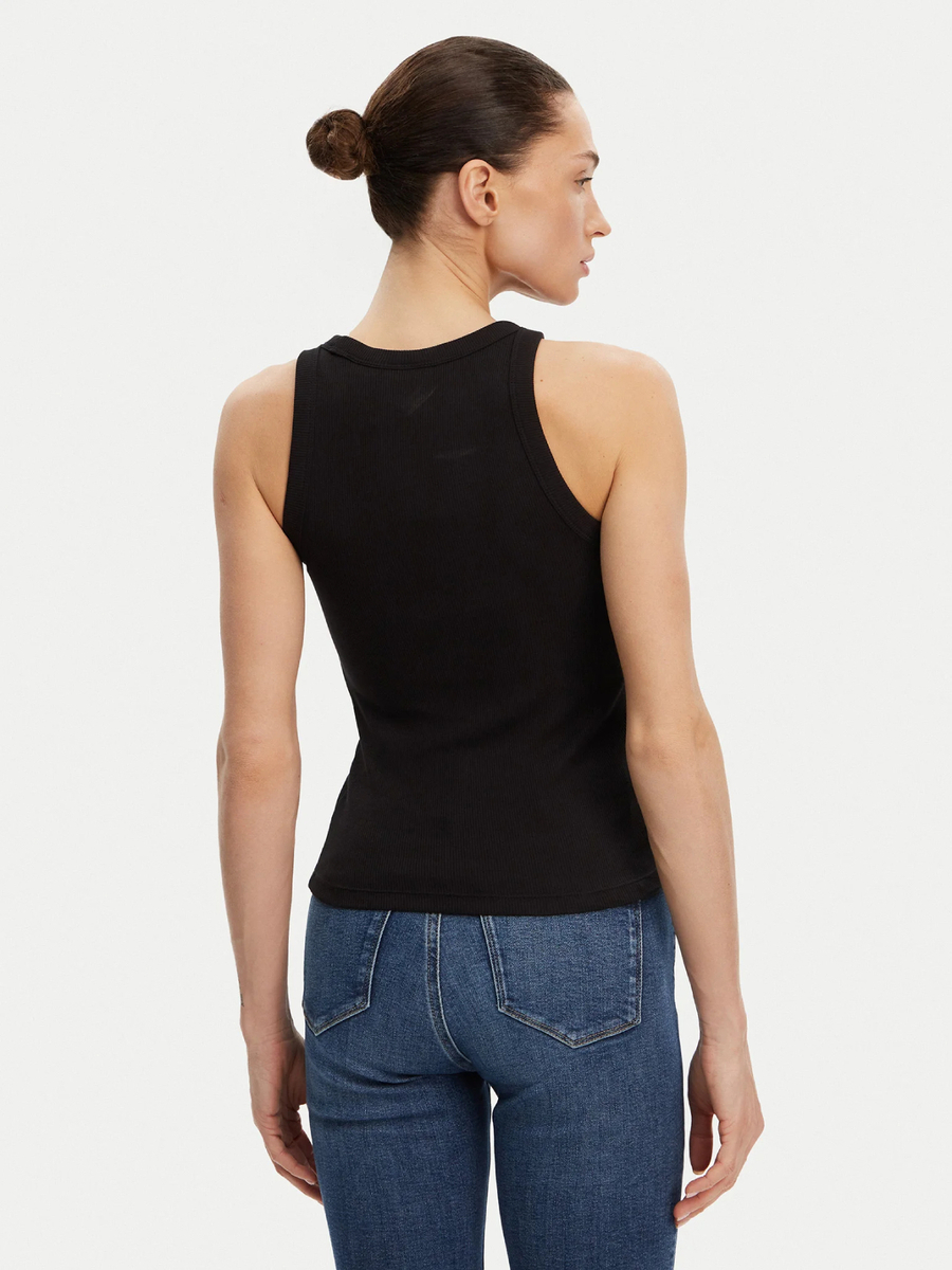 detail Calvin Klein dámske čierne tielko