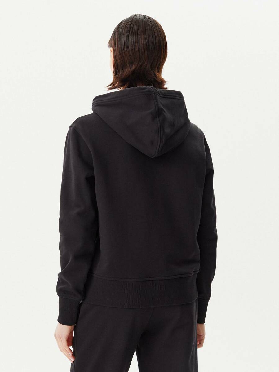detail Calvin Klein dámska čierna mikina