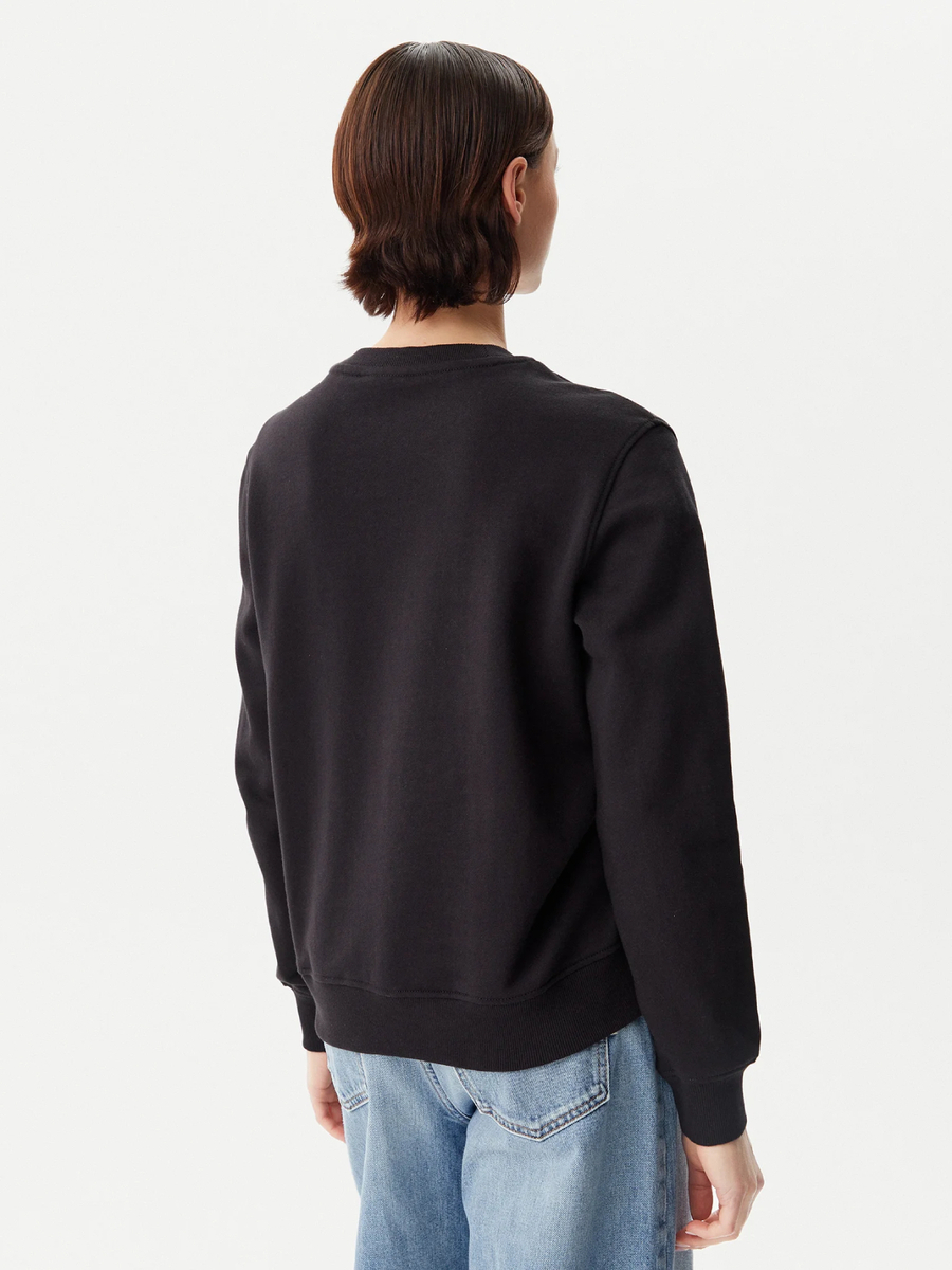 detail Calvin Klein dámska čierna mikina