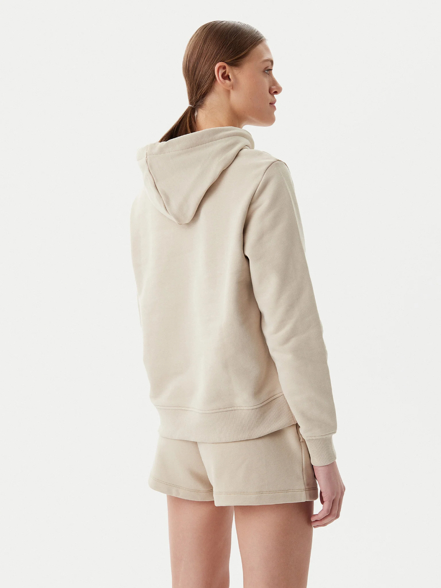 detail Calvin Klein dámska béžová mikina