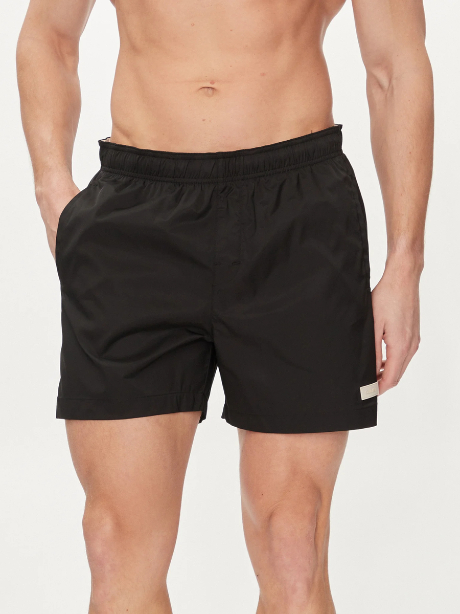 detail Calvin Klein pánske čierne plavky