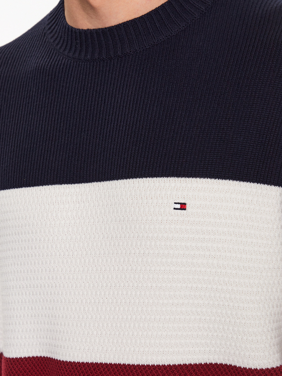 detail Tommy Hilfiger pánský svetr