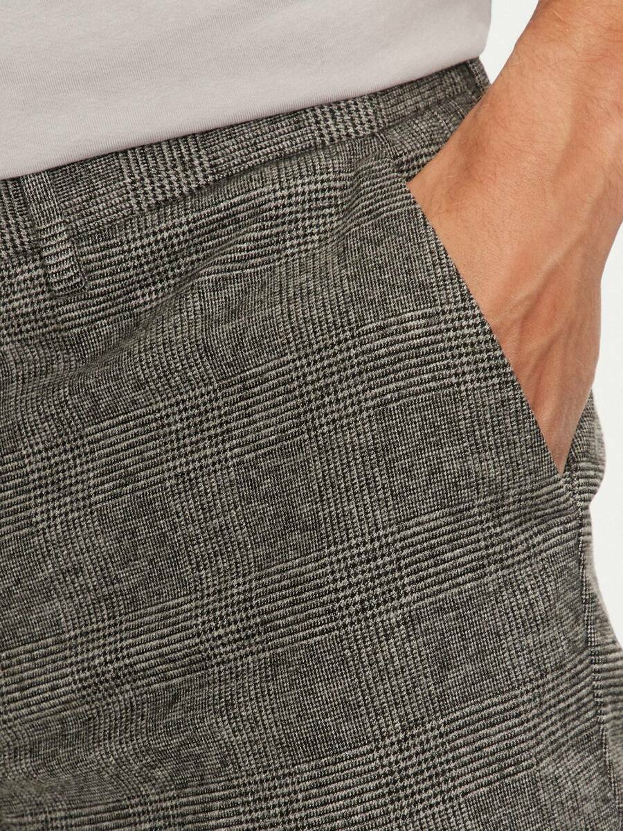 detail Tommy Hilfiger pánske šedé nohavice Denton