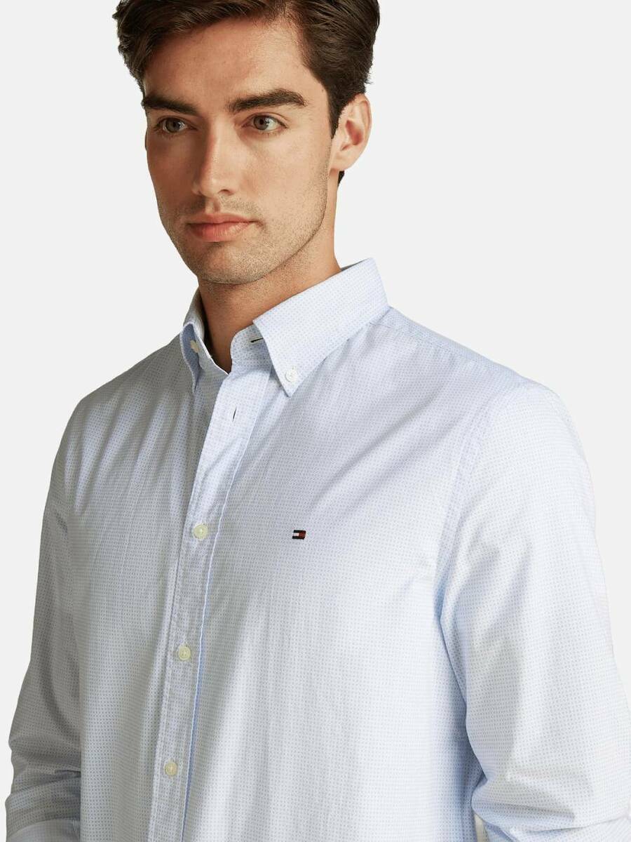 detail Tommy Hilfiger pánska košeľa Flex