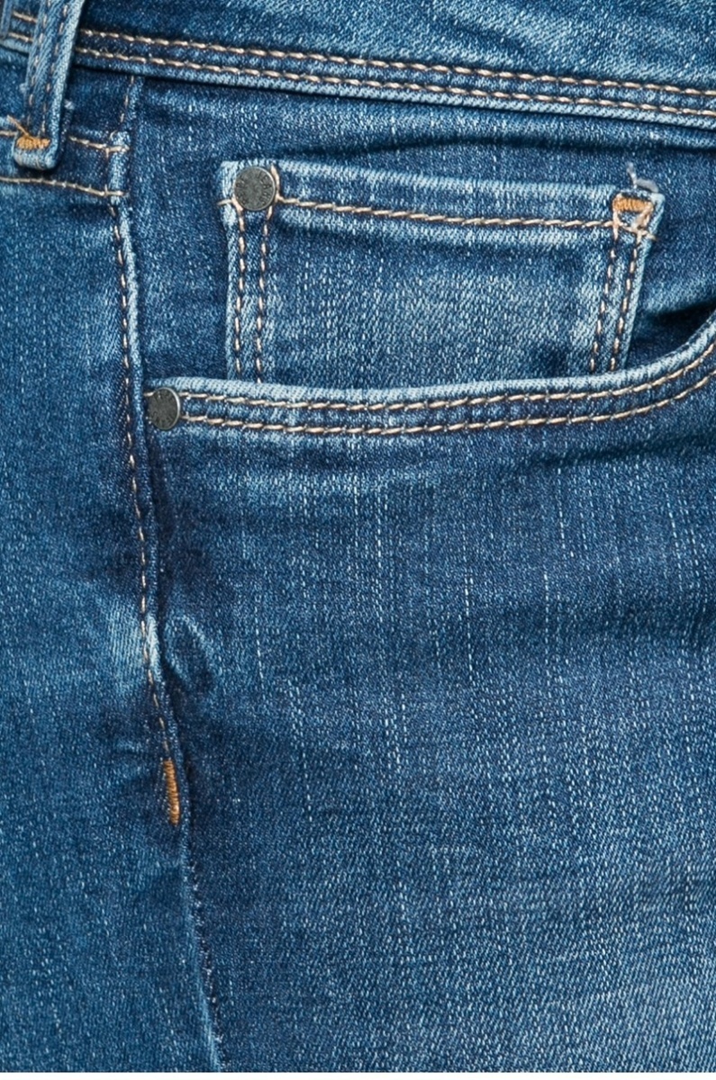 detail Pepe Jeans dámske modré džínsy Cher