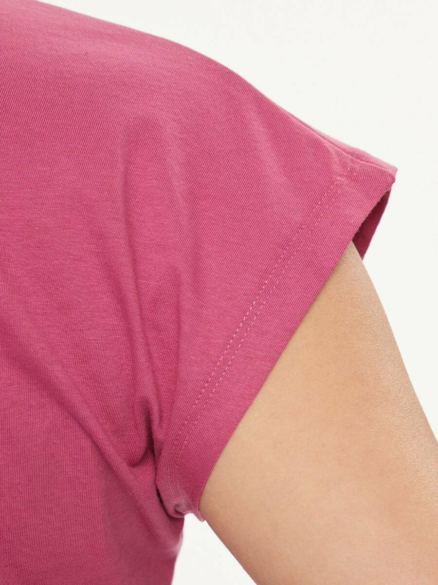 detail Pepe Jeans dámske ružové tričko Lory