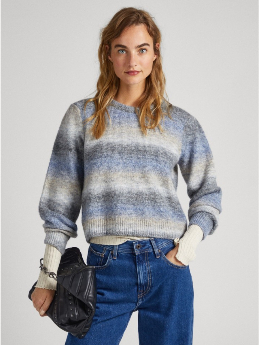 detail Pepe Jeans dámsky sveter