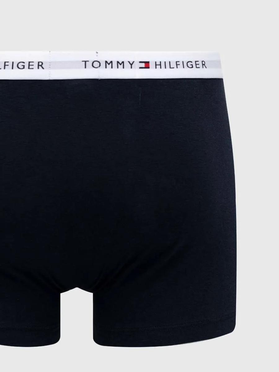 detail Tommy Hilfiger pánske tmavo modré boxerky