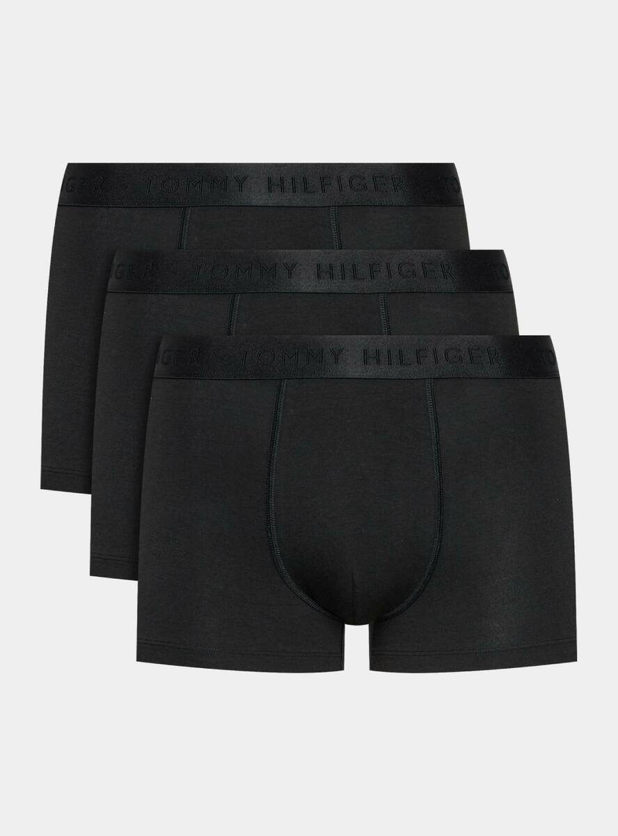 detail Tommy Hilfiger pánske čierne boxerky 3 pack