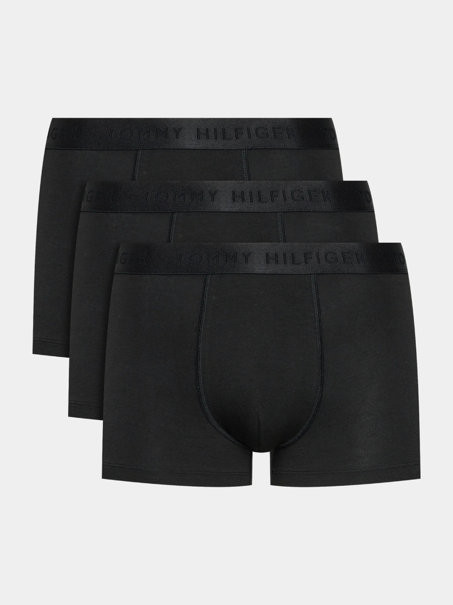 detail Tommy Hilfiger pánske čierne boxerky 3 pack