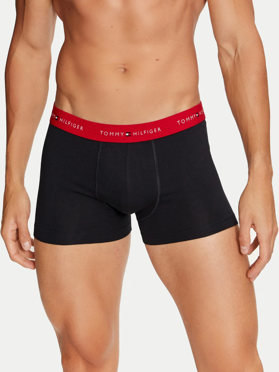 detail Tommy Hilfiger pánske čierne boxerky 3 pack